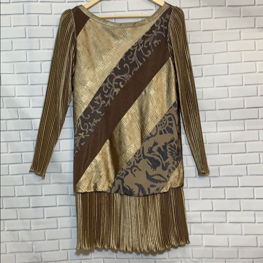 Jeanne Marc Collection‎ Mixed Print Cocktail Dress